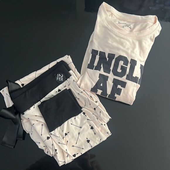 NWT Wildfox soft and comfy pajamas 2 pieces L - Picture 7 of 10